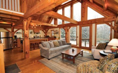 I Love North Conway | Onaway Lodge New Log Home