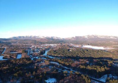 White mountains aerial image 2018